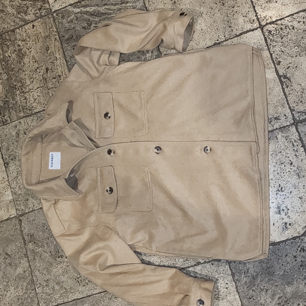 Wool Blend Utility Shacket - image 4